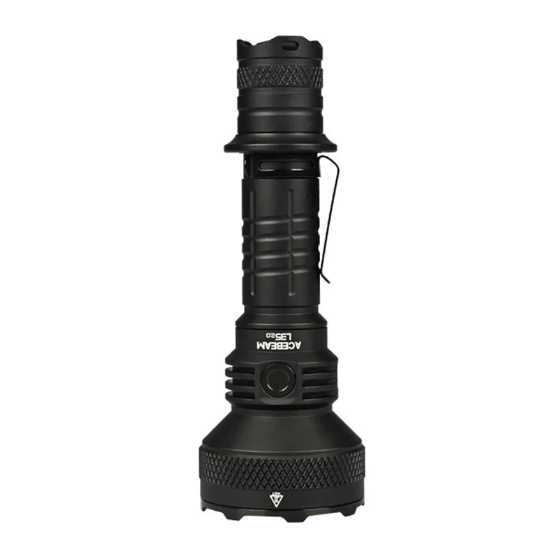 ACEBEAM L35 2.0 Tactical Flashlight - 5000 Lumens, 650M Range, XHP70.3 LED, Rechargeable