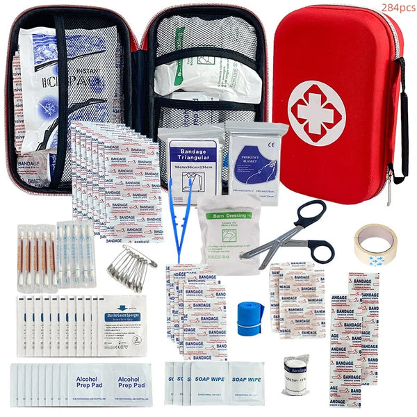 Portable First Aid Kit – Emergency Medical Supplies