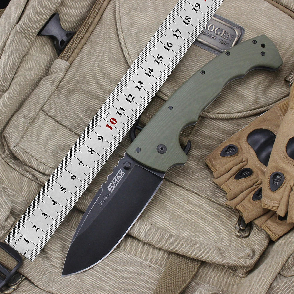 High-Performance Folding Knife — S35VN Blade & G10 Textured Handle