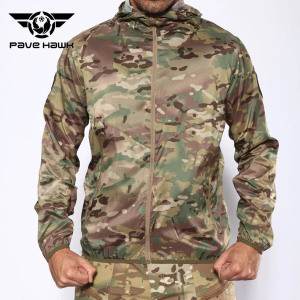 Outdoor Hooded UV Resistant Tactical Combat