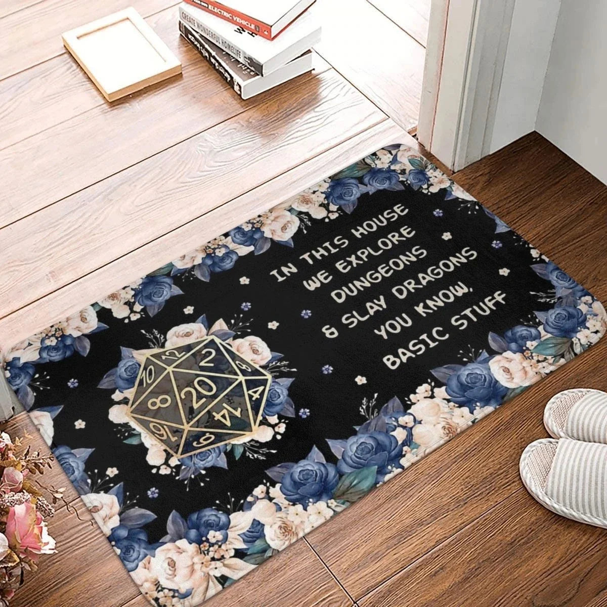 Modern Geometric Polyester Rug