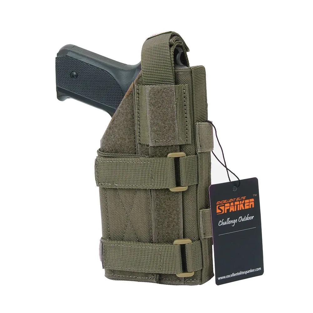 EXCELLENT ELITE SPANKER Universal Pistol Holster – 500D Cordura Right-Hand Tactical Bag