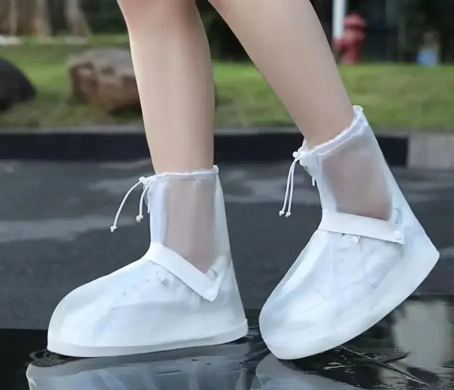 Outdoor Waterproof Shoe Covers – Durable Plastic Protection