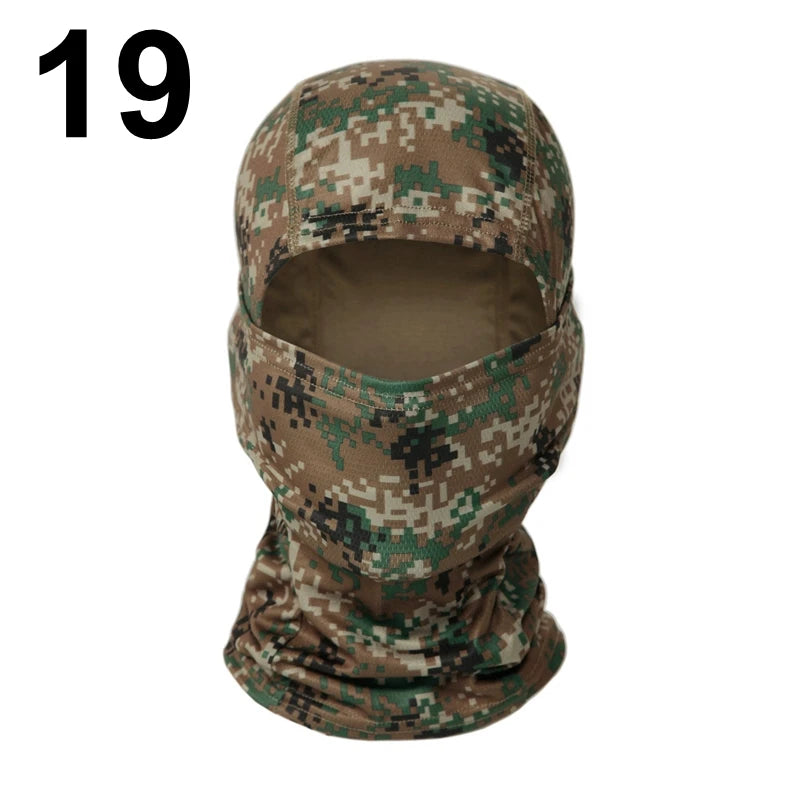 Camouflage Full Face Mask