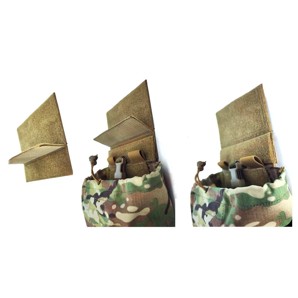 Tactical Double Dump Pouch - Two Ways Mount Waist  Belt