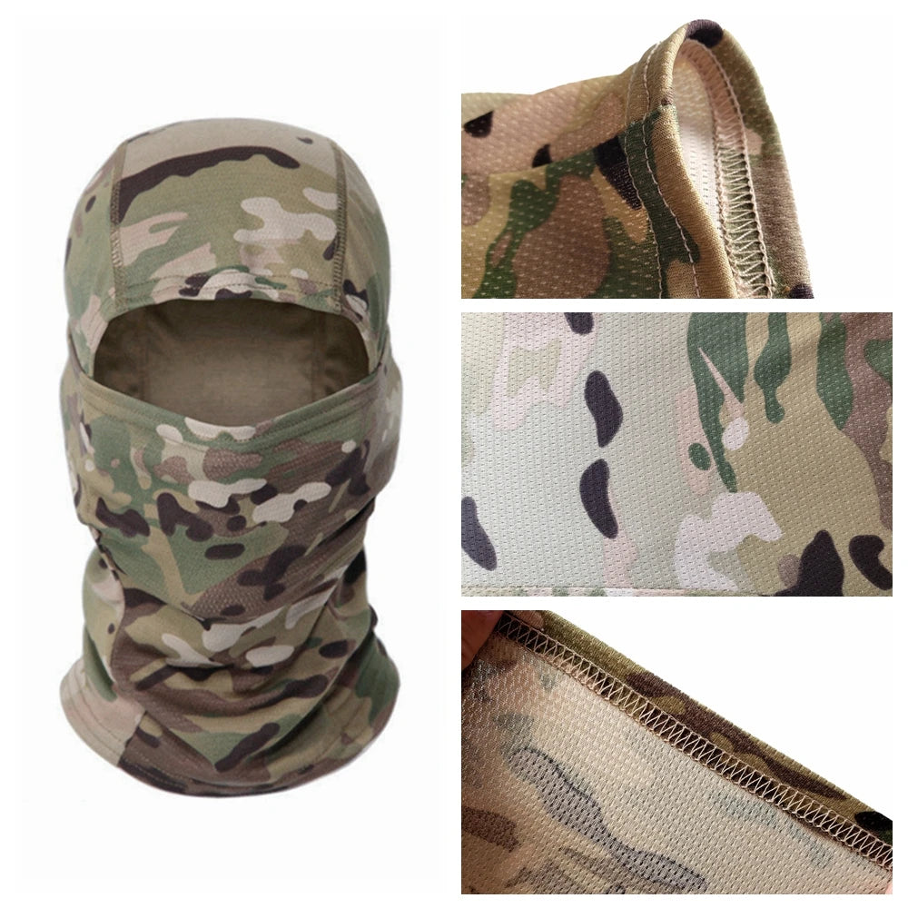 Camouflage Full Face Mask