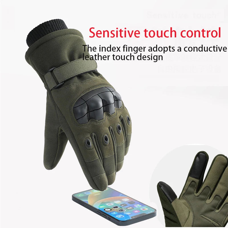 Tactical Full Finger Combat Gloves