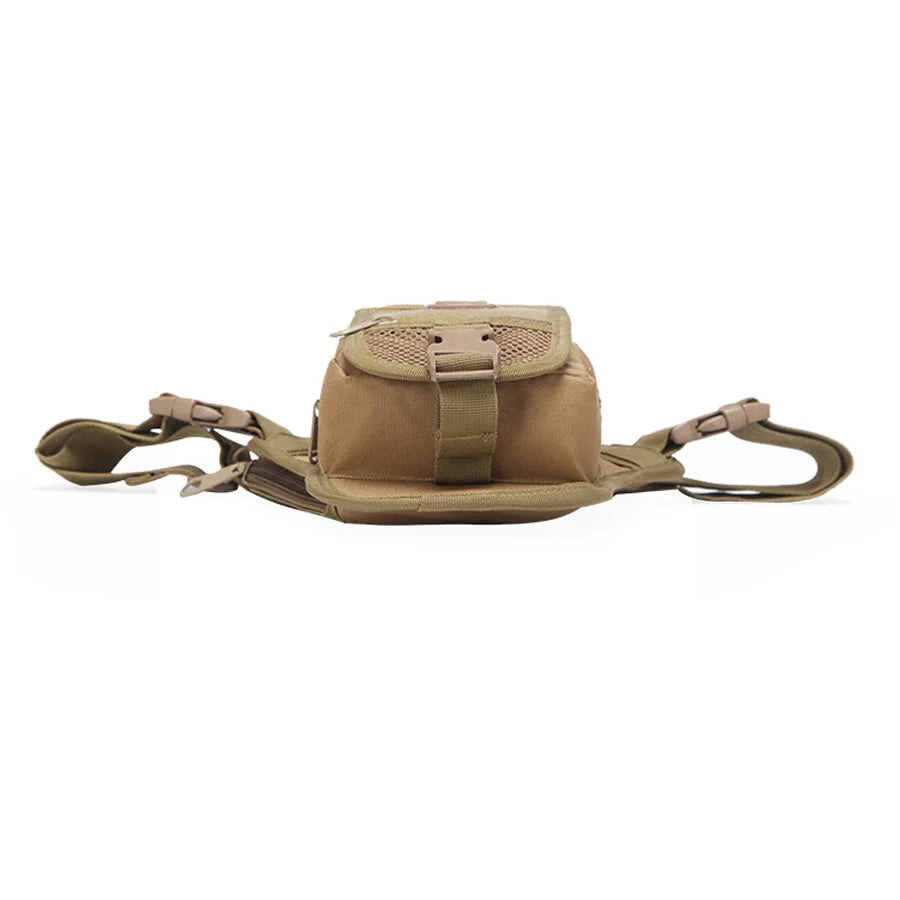 Large-Capacity Camouflage Oxford Tactical Waist & Leg Bag