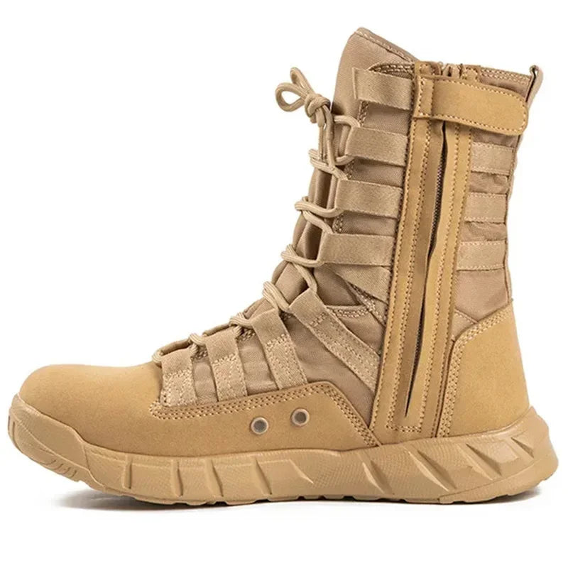 Tactical Ankle Boots – Retro Style with Ankle Strap