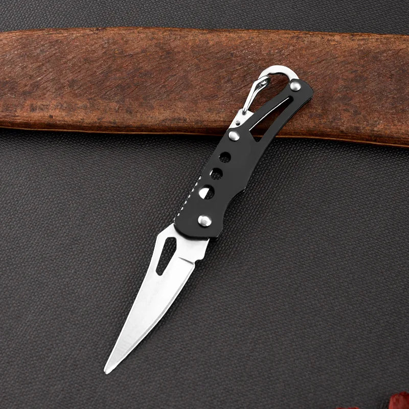 Mini Folding Pocket Knife — Portable EDC Keychain Tool