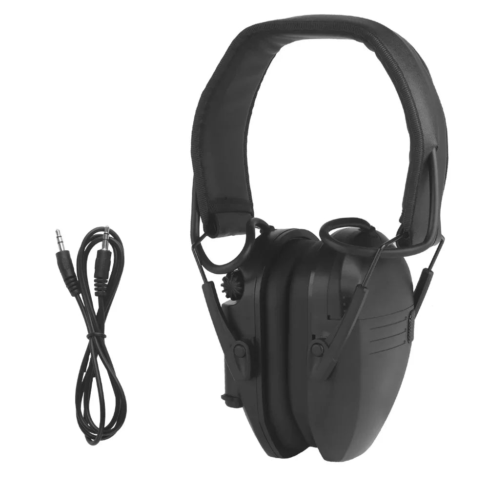 Tactical Electronic Noise-Canceling Headset