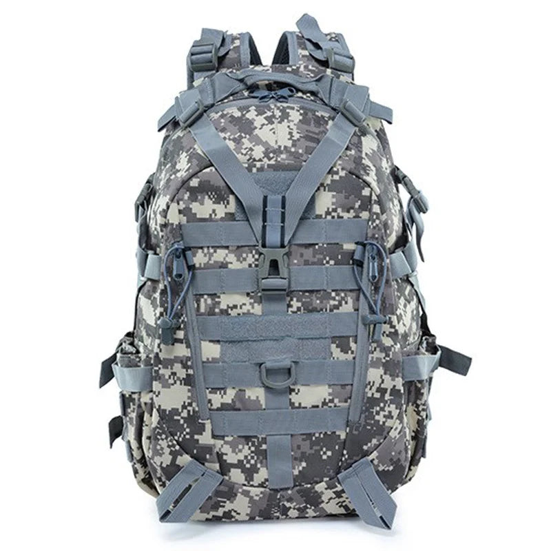 40L MOLLE Tactical Backpack – Rugged, Reflective, and Multi-Purpose