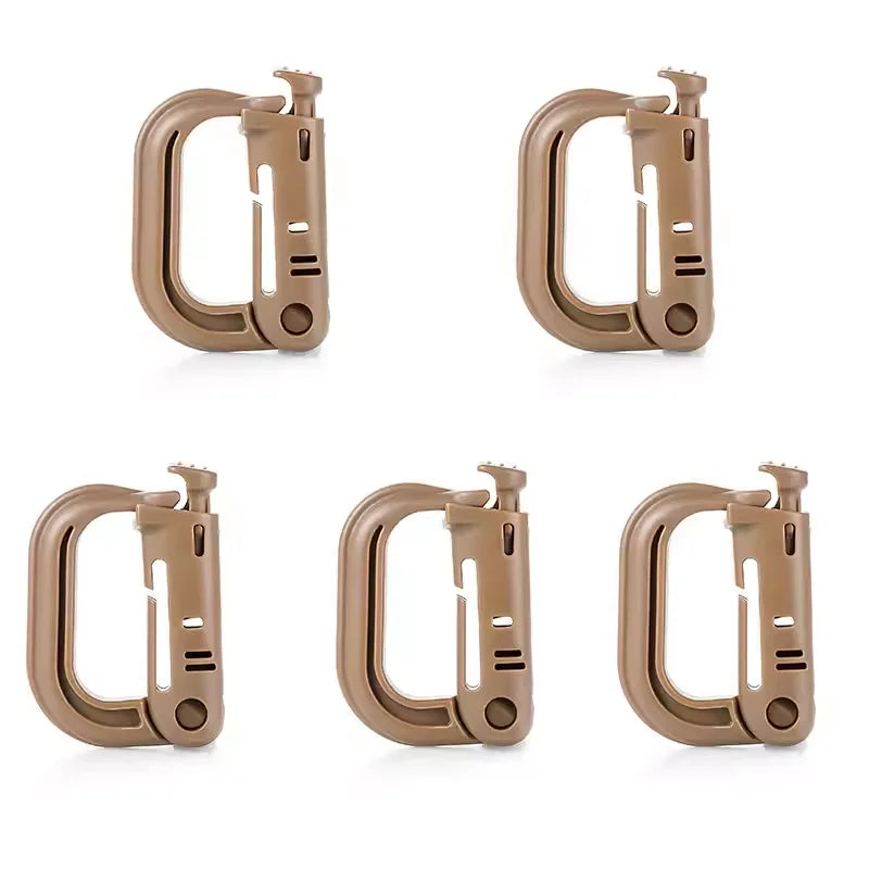 Multi-Purpose D-Ring Carabiner – Tactical & Lightweight