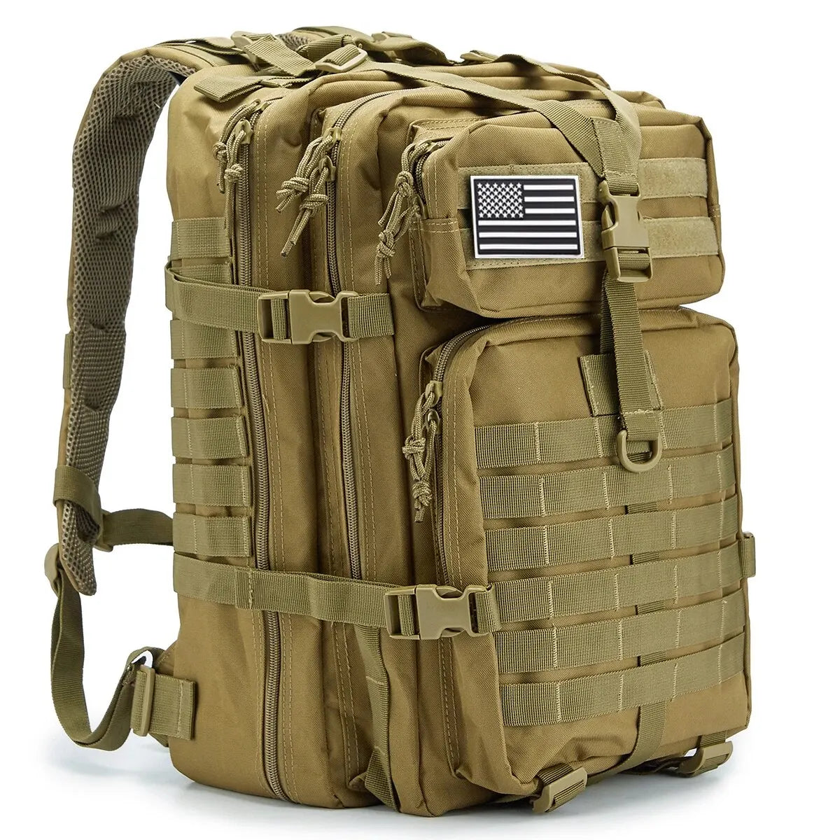 36-55L Tactical Backpack – High-Capacity & Versatile
