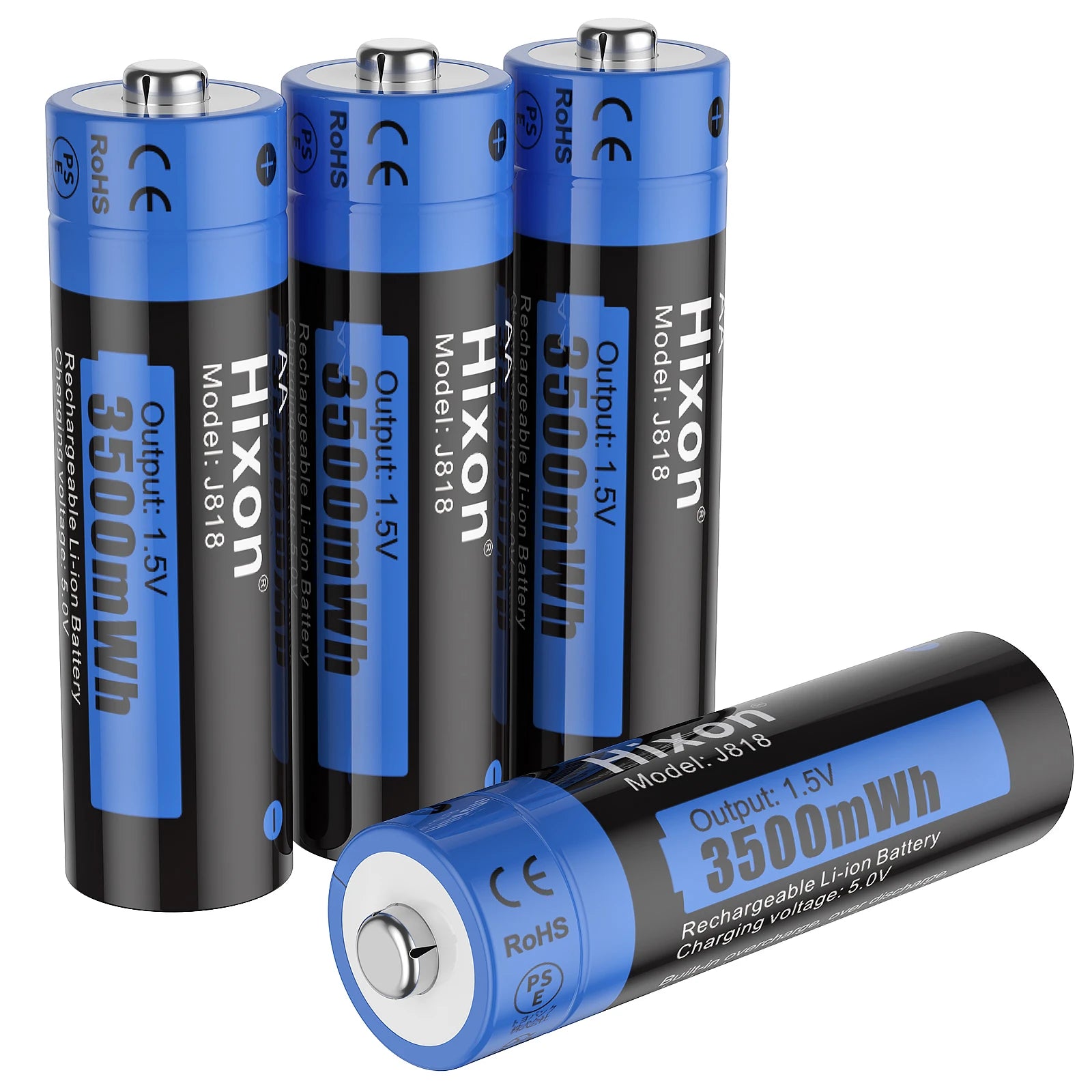 PowerMax USB Rechargeable AA Battery Set