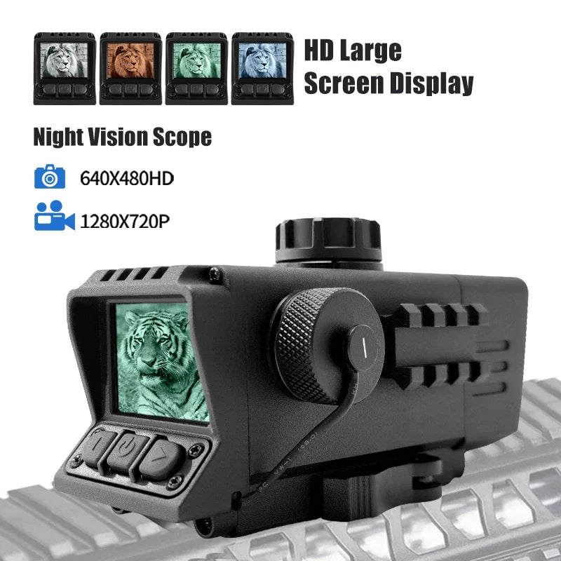Advanced Multi-Functional Optical Sight with Integrated Digital Features