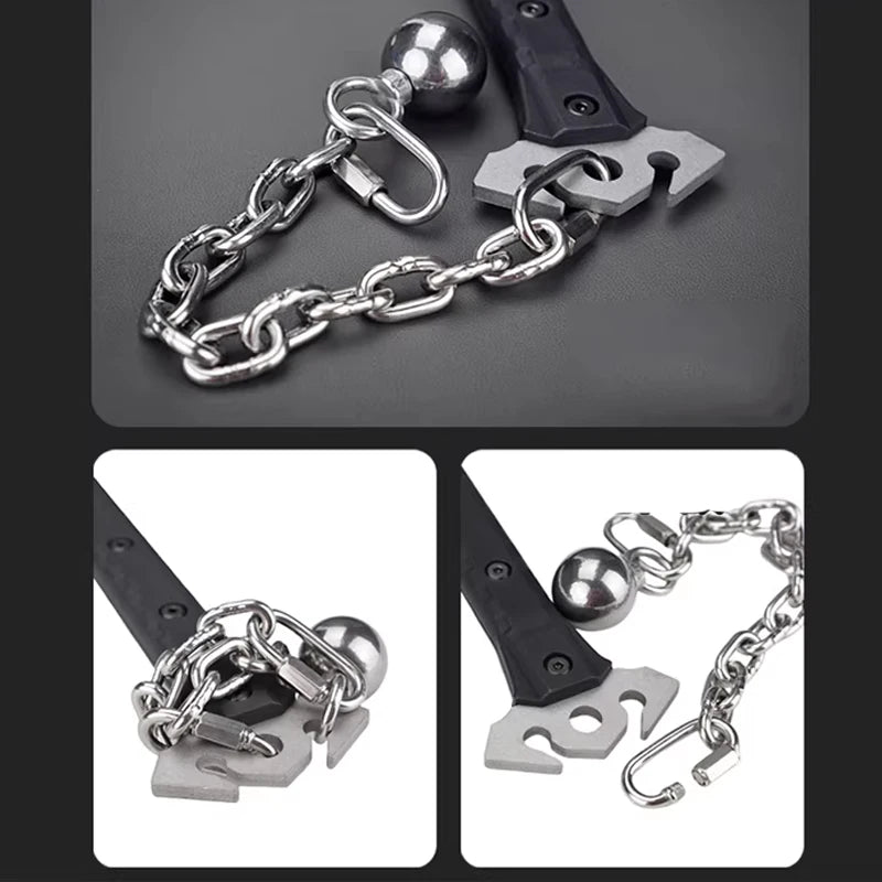 EDC Tactical Hammer with Emergency Window Breaker | Nylon & Stainless Steel