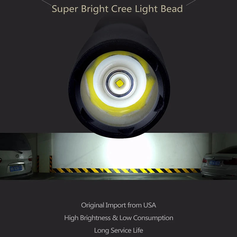 LED Baseball Bat Flashlight – Waterproof & Durable