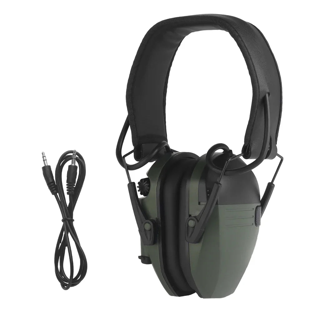 Tactical Electronic Noise-Canceling Headset