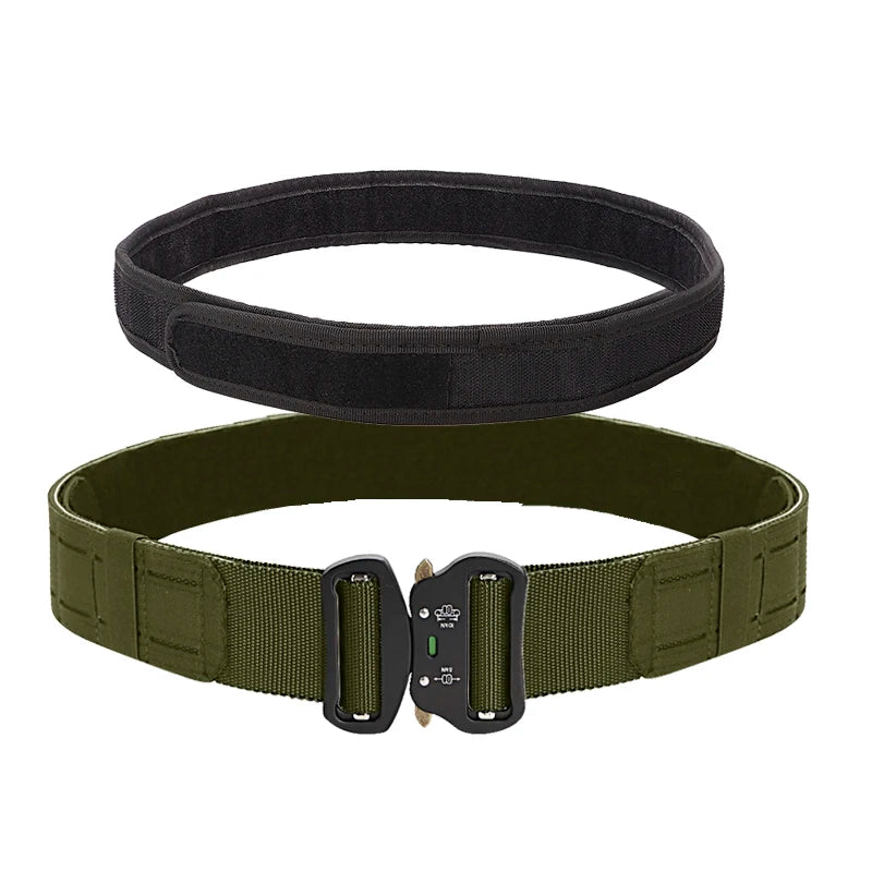 2 Inch Tactical Belt Quick Release Metal Buckle