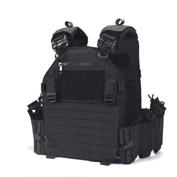 Quick-Release Tactical Plate Carrier Vest