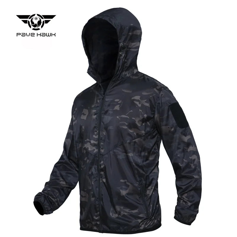 Outdoor Hooded UV Resistant Tactical Combat