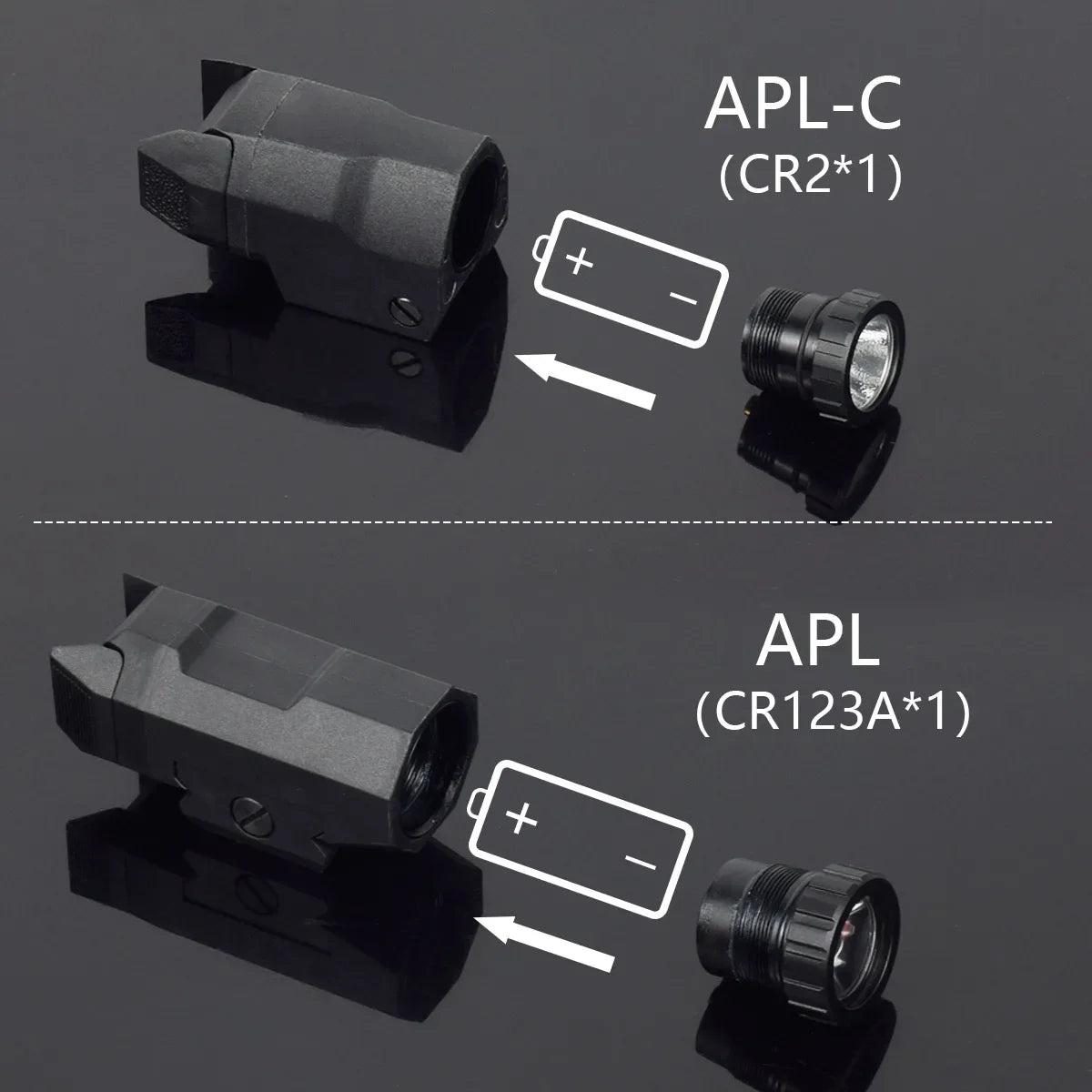 INFORCE APL Tactical Weapon Light - 20mm Rail Mount