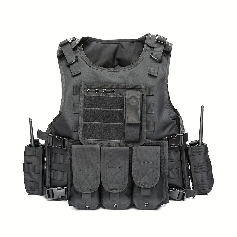 Tactical Vest for Outdoor Training - Multi-Functional Wear-Resistant Protective Gear
