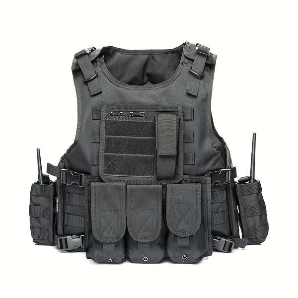 Tactical Vest for Outdoor Training - Multi-Functional Wear-Resistant Protective Gear