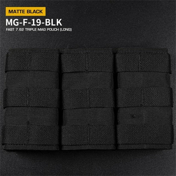 7.62 Triple Mag Pouch - Tactical Paintball/Airsoft Accessories