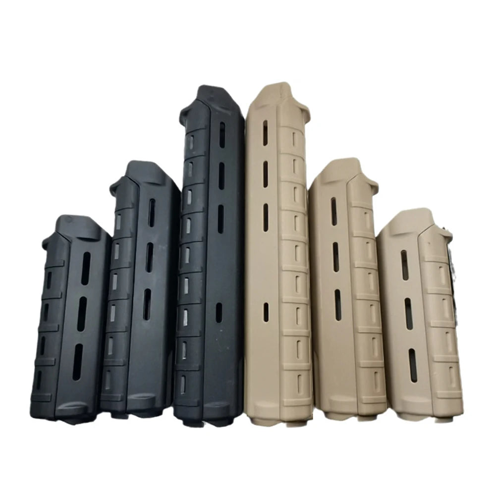 M-LOK Tactical Rail Cover - 7" 9" 12" Cylindrical Fender Mount Kit for Rifle Accessories