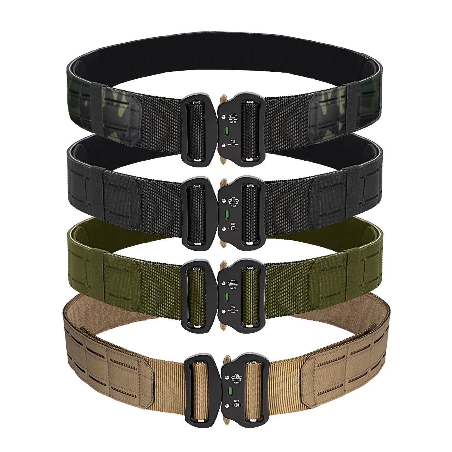 2 Inch Tactical Belt Quick Release Metal Buckle