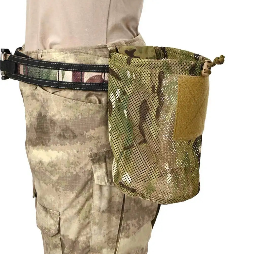 Roll-Up Mag Mesh Dump Pouch - Magazine Mini Foldable Net Pocket