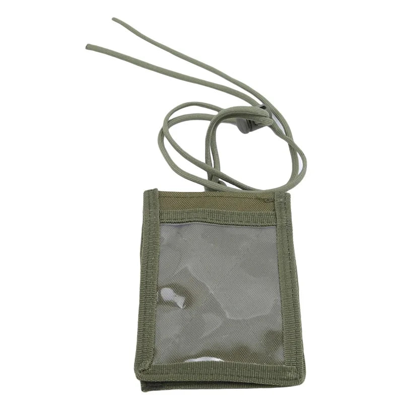 Tactical ID Badge Holder with Lanyard & Pen Loop