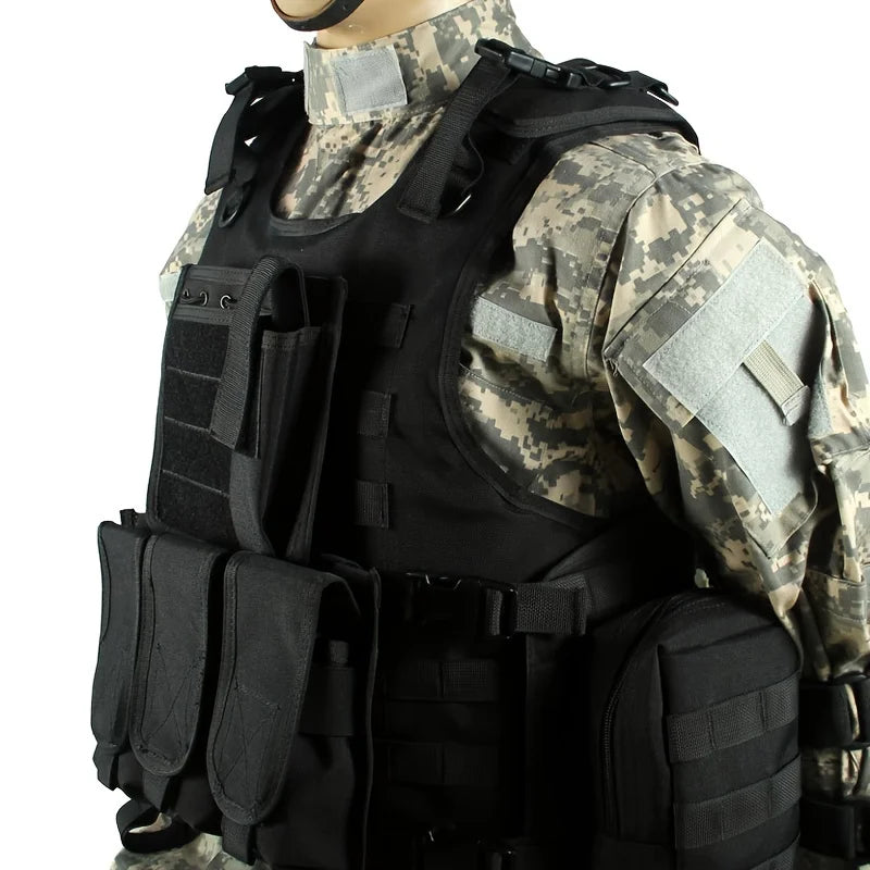 Tactical Vest for Outdoor Training - Multi-Functional Wear-Resistant Protective Gear