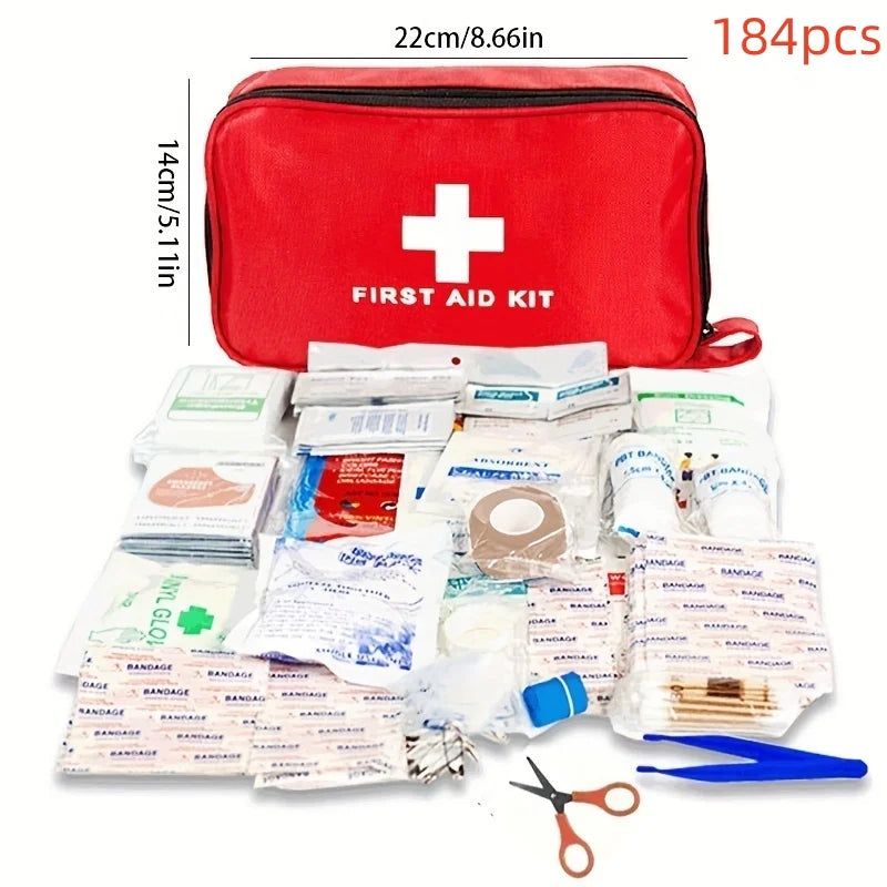 Portable First Aid Kit – Emergency Medical Supplies