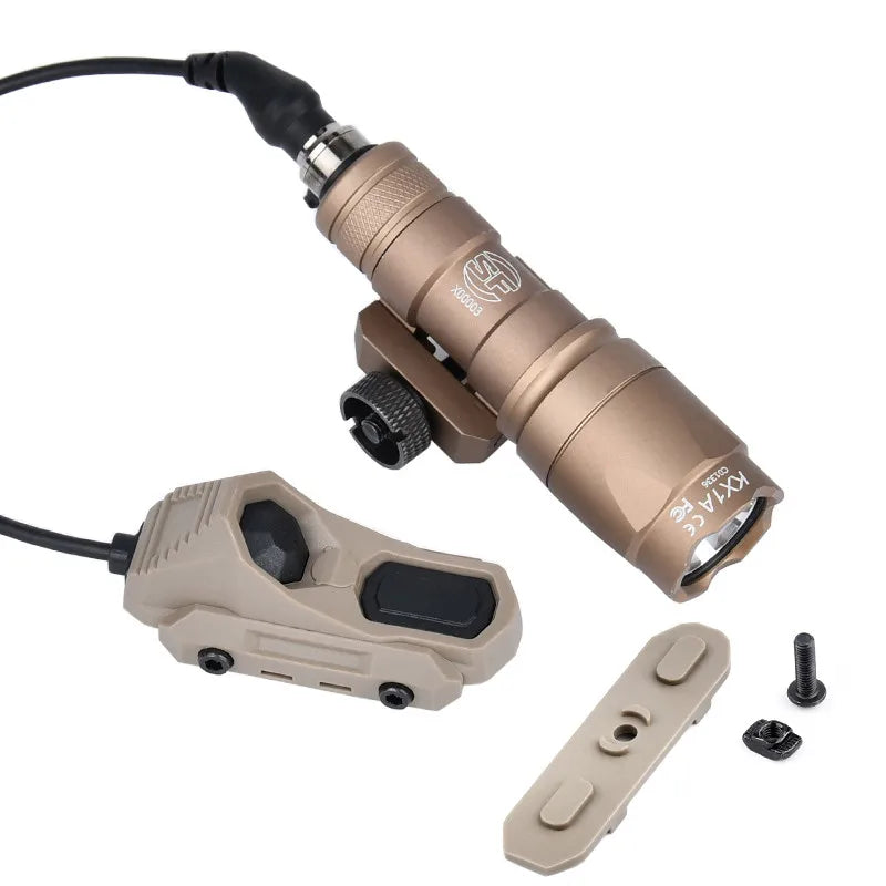 WADSN M300 M600 Tactical Weapon Light - 20mm Picatinny/MLOK/KEYMOD Rail Mount LED Flashlight