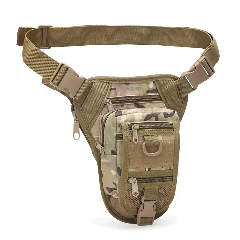 Demeysis 800D Oxford Tactical Drop Leg & Waist Bag | 5-Pocket Multi-Purpose