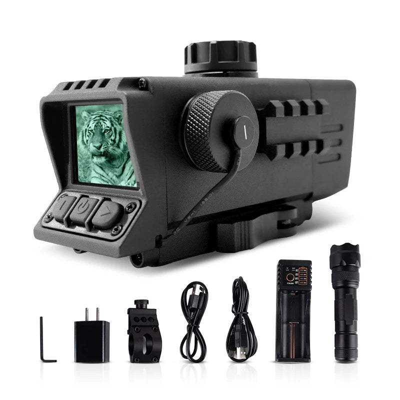 Advanced Multi-Functional Optical Sight with Integrated Digital Features
