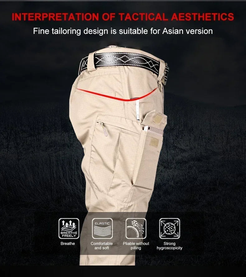 SummitEdge Tactical Cargo Pants – Quick-Dry, Lightweight, Multi-Pocket