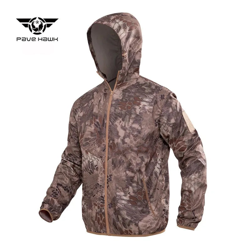 Outdoor Hooded UV Resistant Tactical Combat