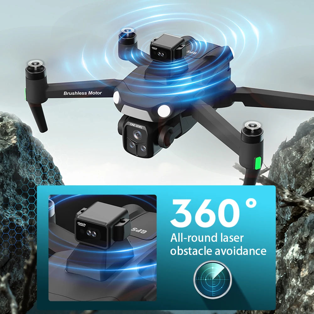 Lenovo A1R 3S 8K GPS Brushless Drone with LiDAR 360° Laser Obstacle Avoidance & Screen Remote