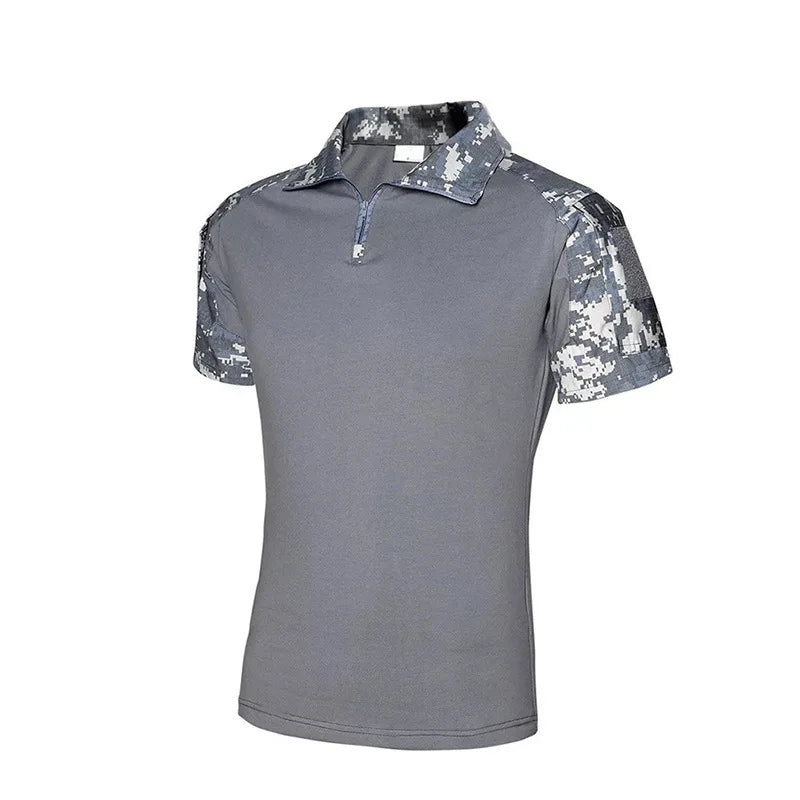 Lightweight Military-Style Polo Shirt