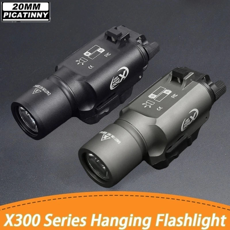 X300U Tactical Flashlight | 1000 Lumen Picatinny Rail Mount Scout Light