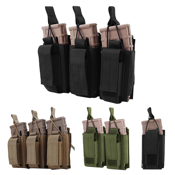 1000D MOLLE Rifle Mag Pouch - Double/Triple