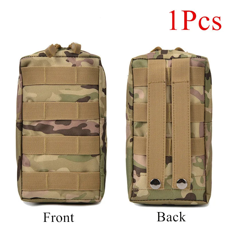 Tactical Drop-Leg Thigh Pack – 800D Waterproof MOLLE Waist Bag for Hunting & Riding | LKEEP