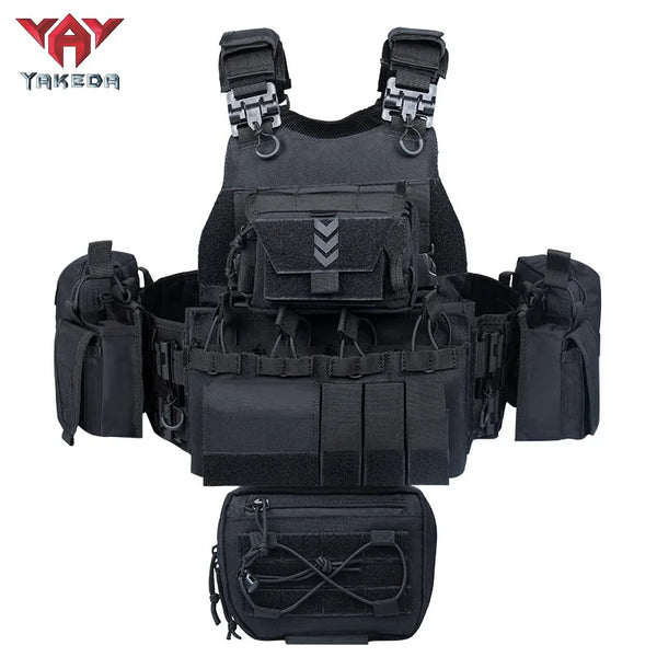 YAKEDA 8833 Tactical Vest - Hunting Tactical Vest - Outdoor Tactical - Full-coverage Vest