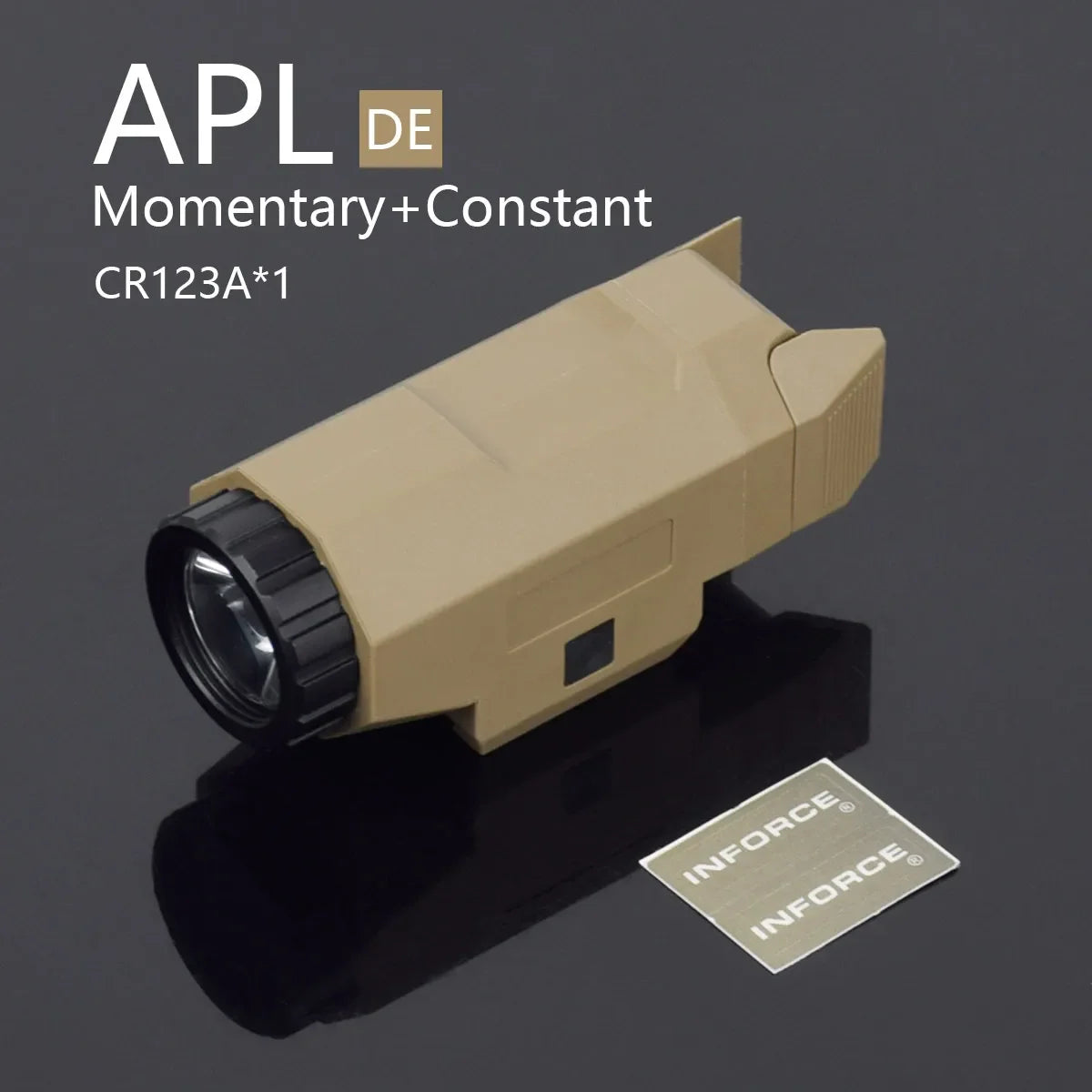 INFORCE APL Tactical Weapon Light - 20mm Rail Mount