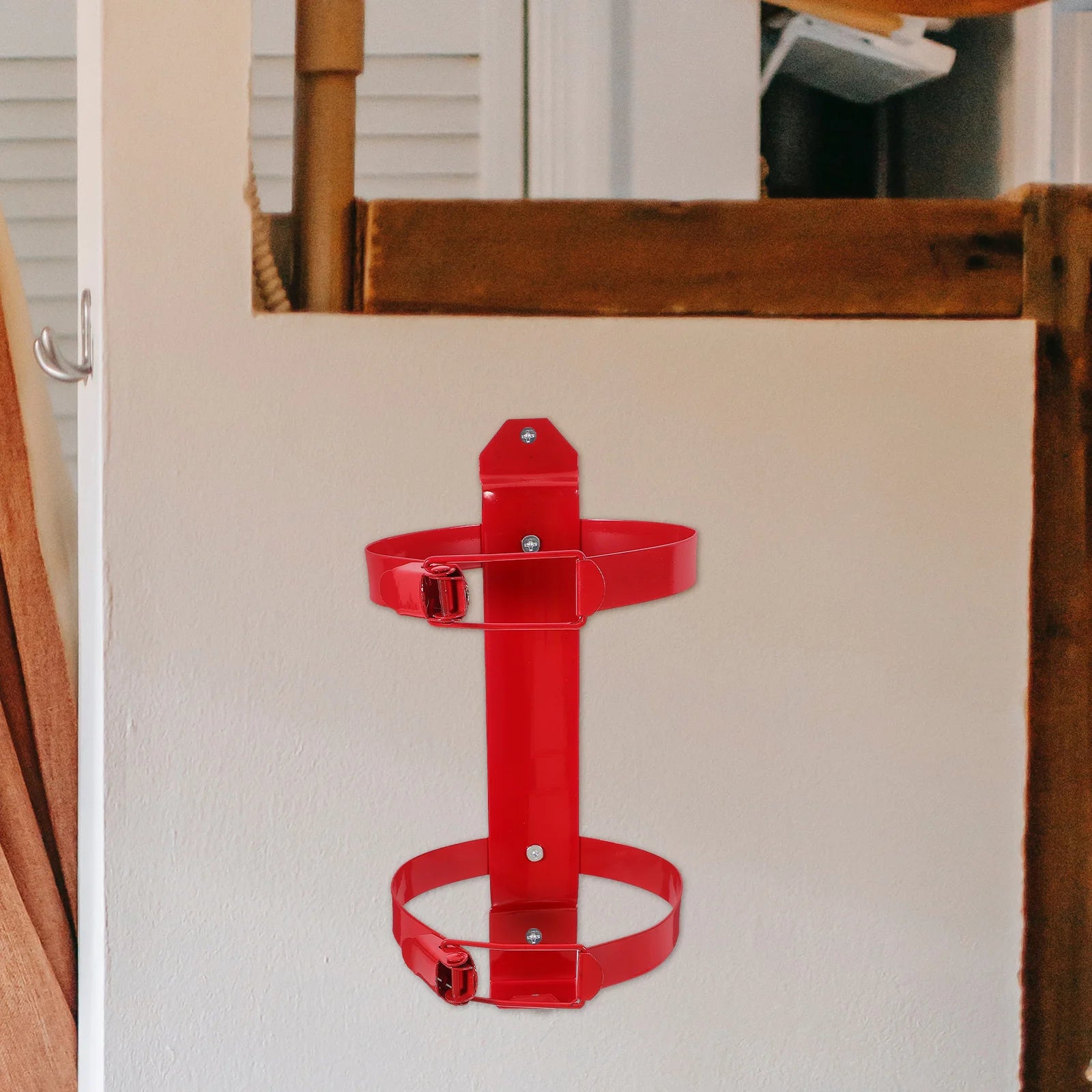 Adjustable Heavy-Duty Fire Extinguisher Holder – Wall & Vehicle Mount Bracket