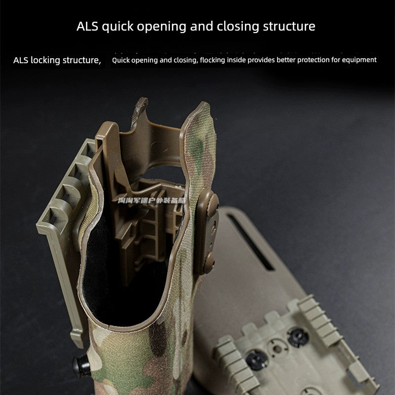 Quick Pull Set Glock G17 with Light Tactical Waist Bag